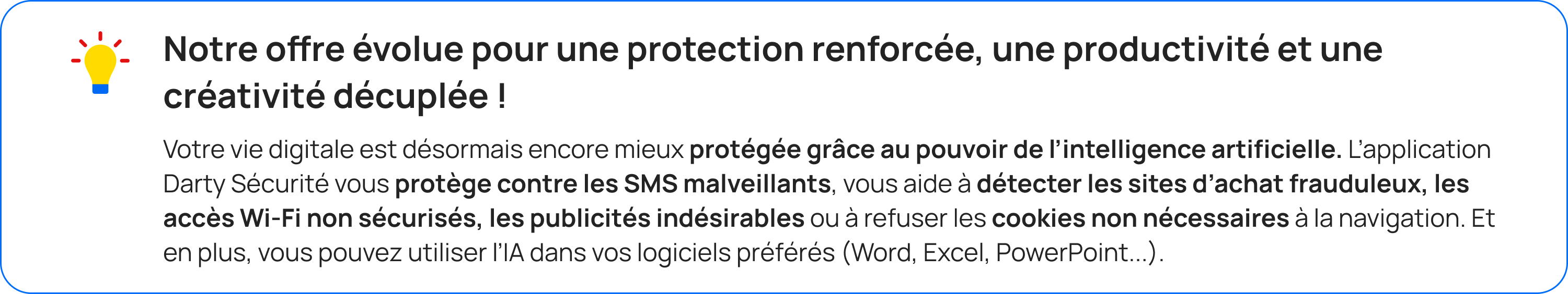 Pack Sérénité sécurité et partage Darty Services